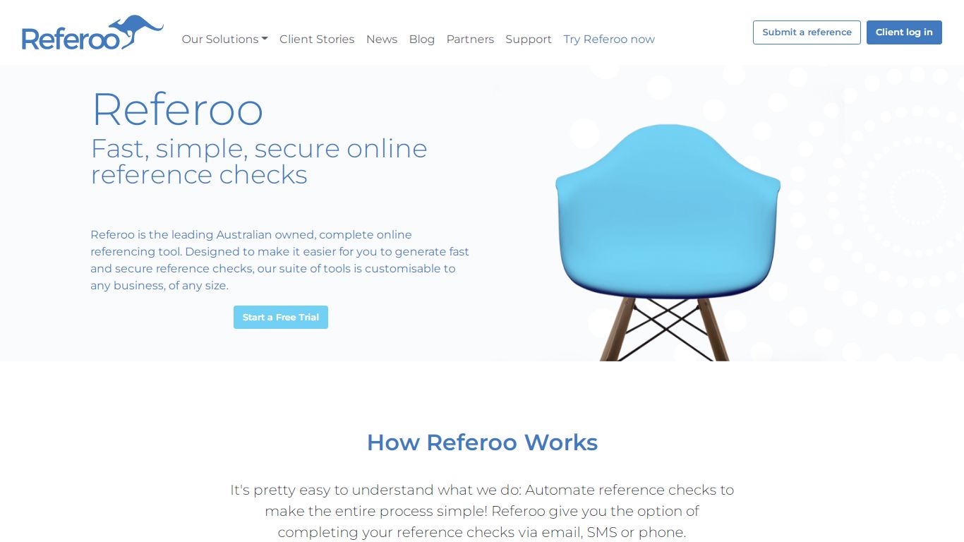 Reference Checks | Fast, Simple, Secure Online Reference Checks | Referoo